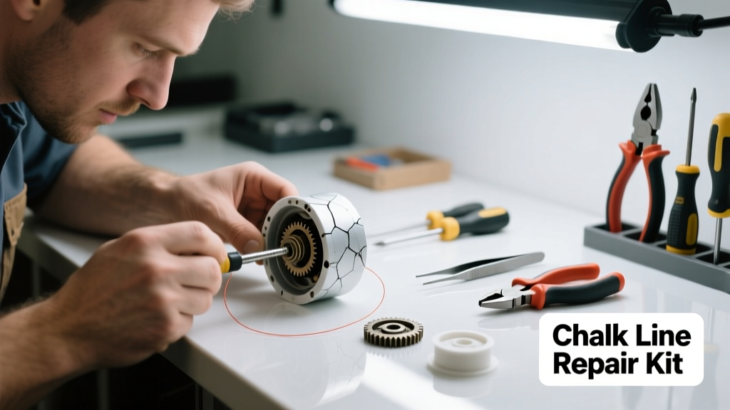Paint Chalking Repair: Replace Faulty Chalk Line Parts