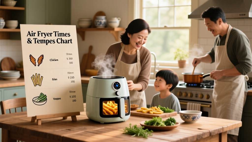 Air Fryer Times & Temps Chart: Your Real-World Guide