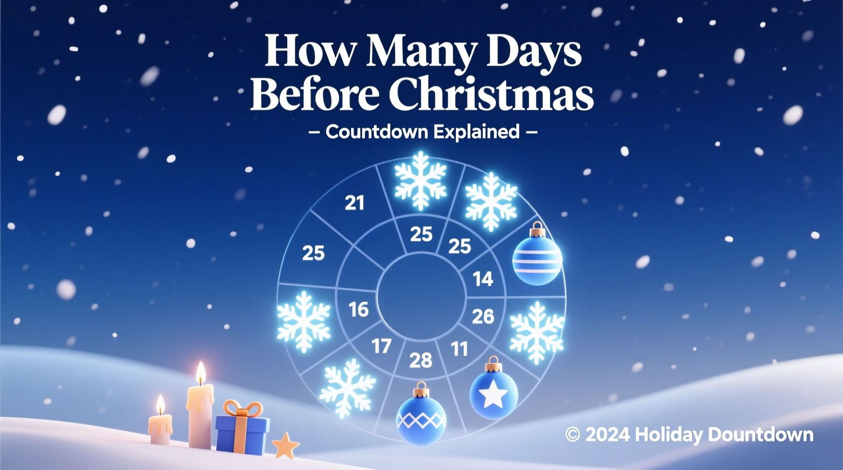 how many days before christmas
