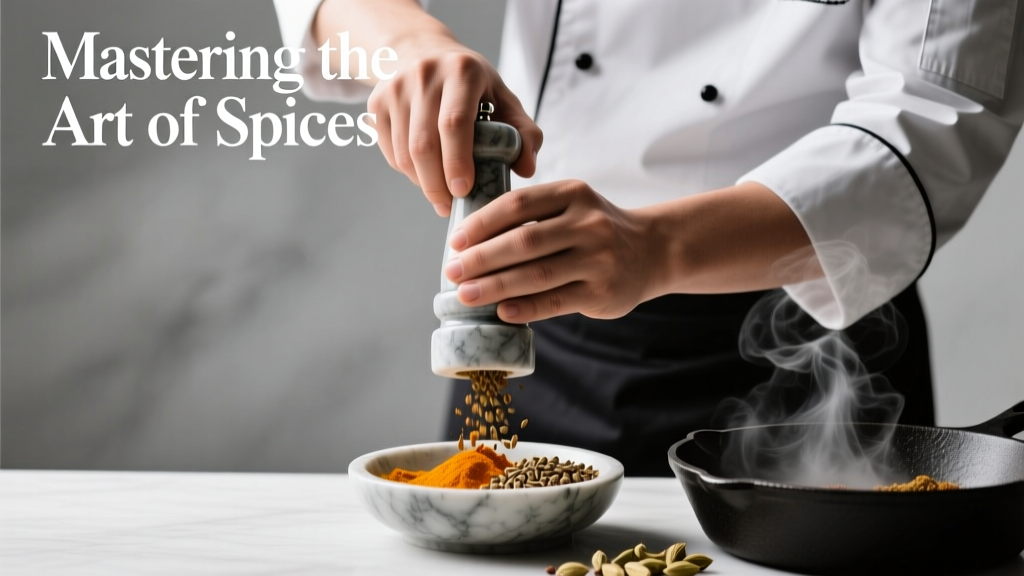 Toast, Bloom, Grind: Spice Techniques