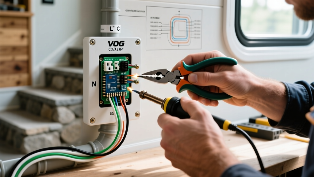 How to Wire a Self Contained Electrical Outlet in Mobile Homes