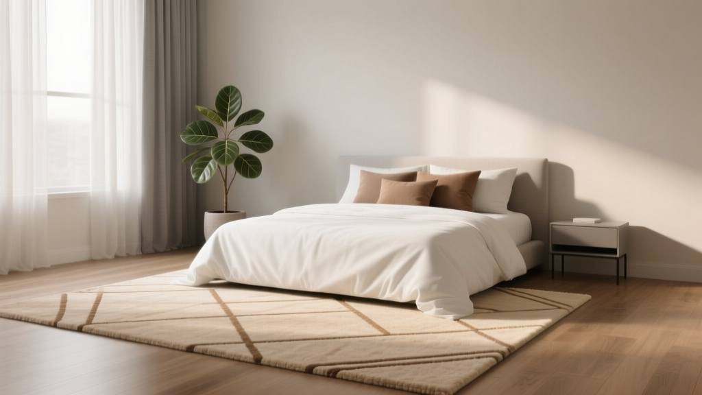 How to Choose Bedroom Rug Size - The Decor Mag