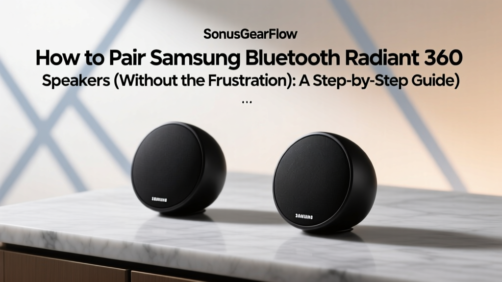 Samsung Radiant 360 Pairing Guide (2026)