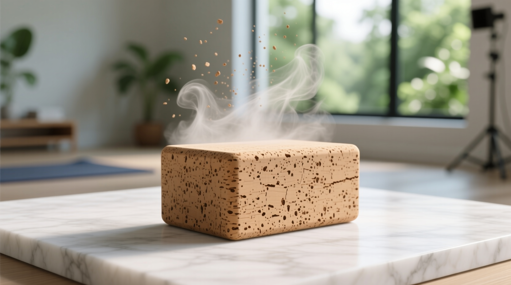 cork vs recycled eva foam yoga blocks