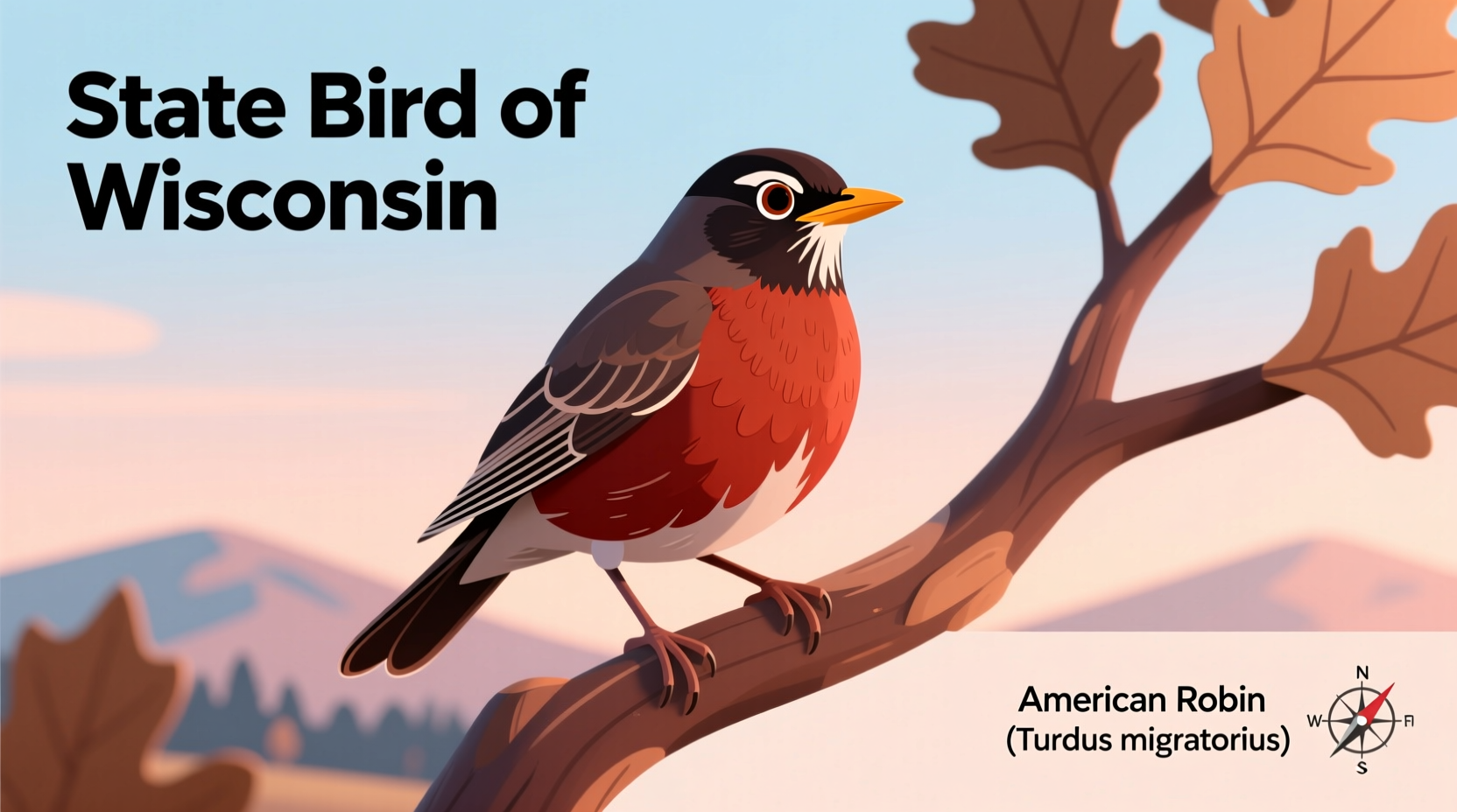 what is the state bird of wisconsin