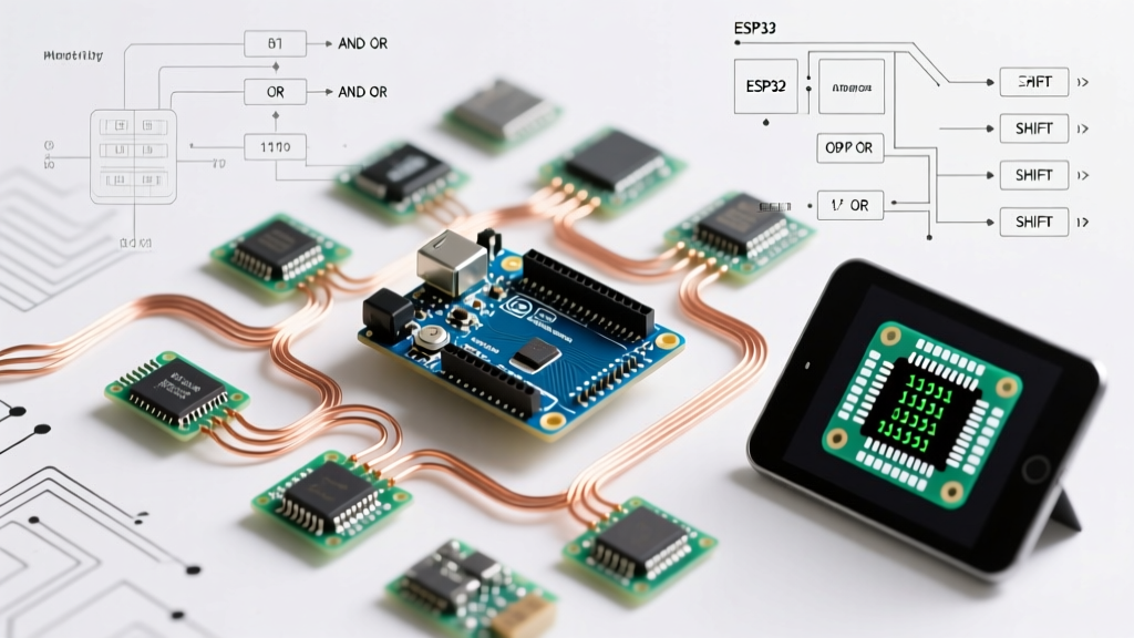 Binary Conversion Arduino Tutorial: Bitwise Math & Register Mapping