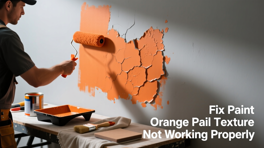 Fix Paint Orange Peel Texture Not Working Properly