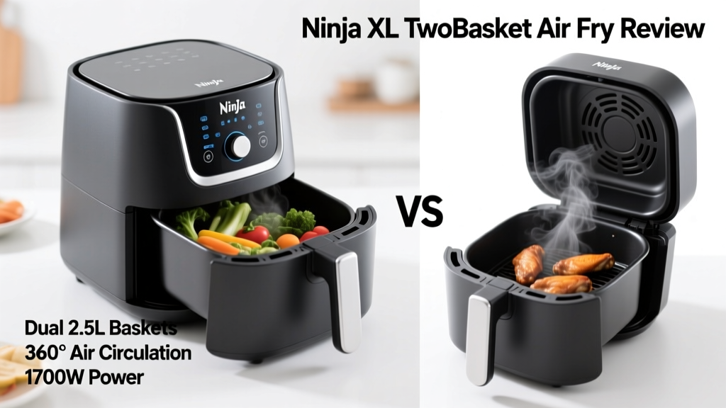 Ninja XL Two-Basket Air Fryer Review: Worth It?