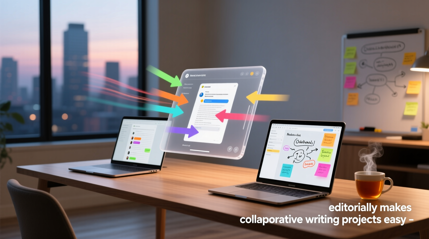 editorially makes collaborative writing projects easy