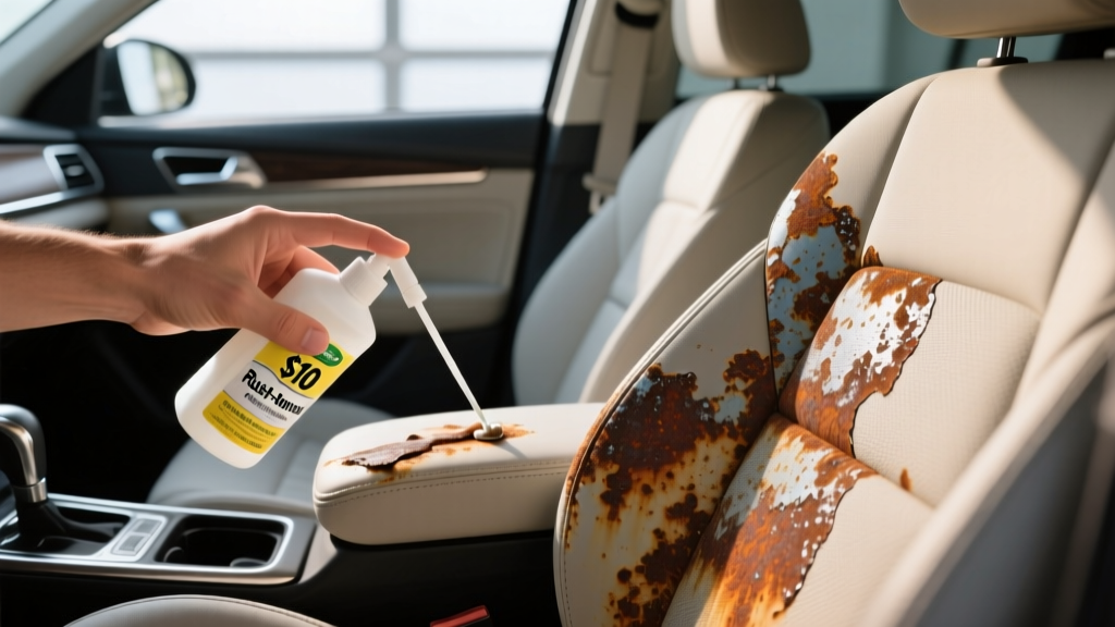 Tested Guide: How to Get Rust Out of Car Interior Fast