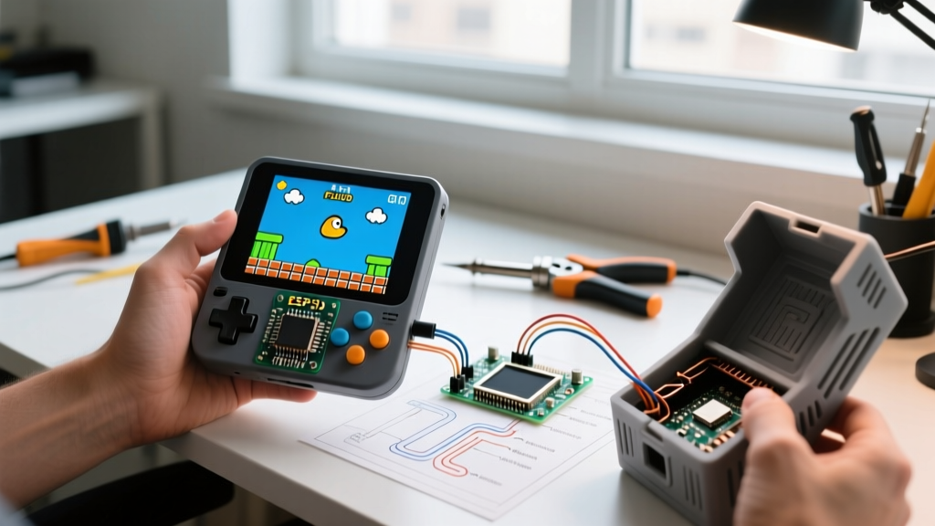 How to Build a Flappy Bird Arduino OLED Handheld Arcade Console