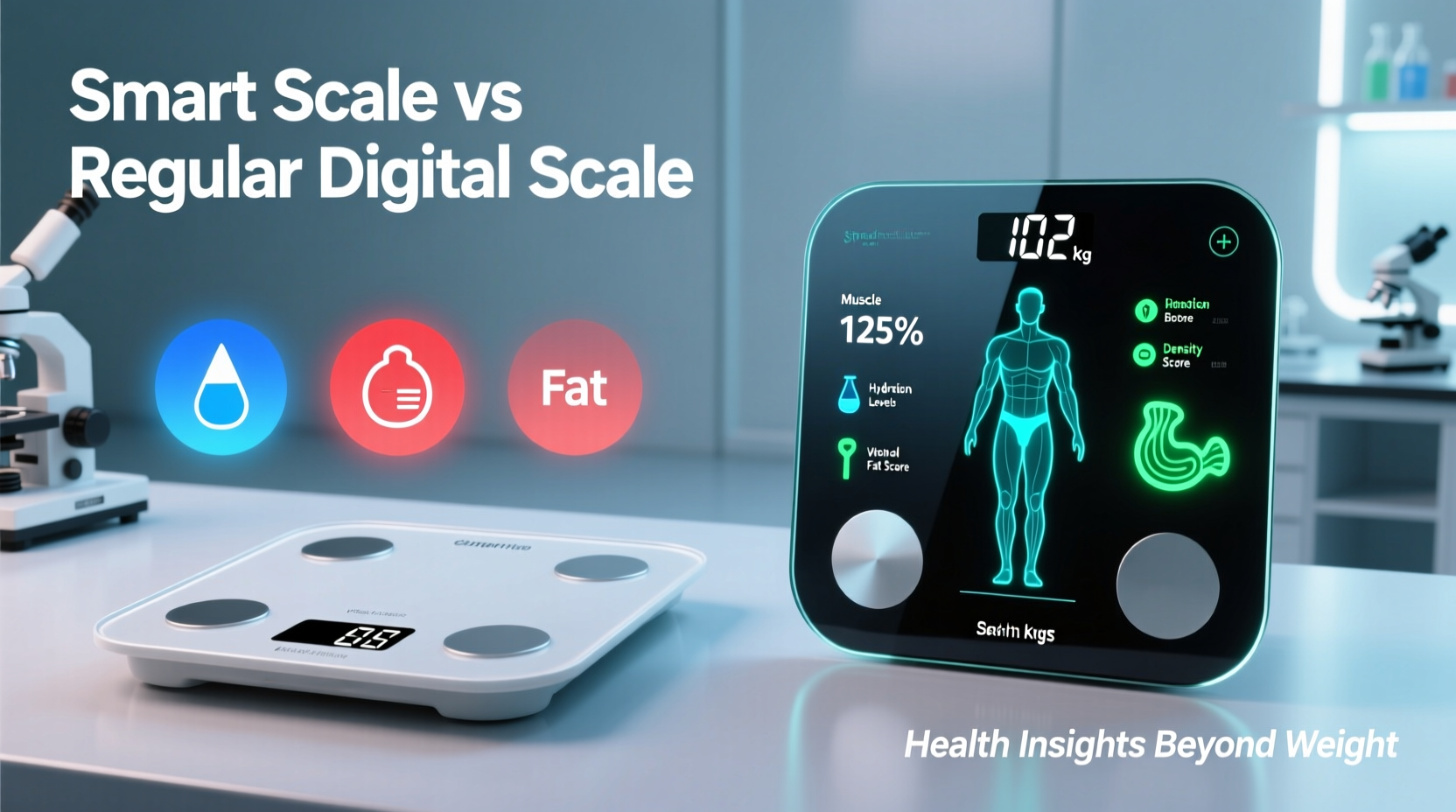 Smart Scale Vs Regular Digital Scale Which Gives More Useful Health ...