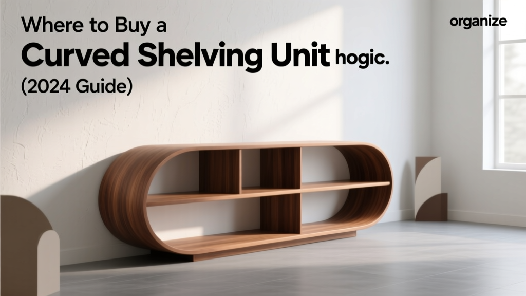 Where to Buy a Curved Shelving Unit (2024 Guide)