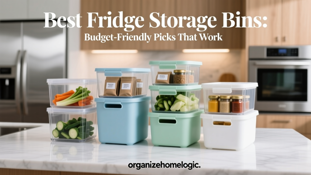 Best Fridge Storage Bins: Budget-Friendly Picks That Work