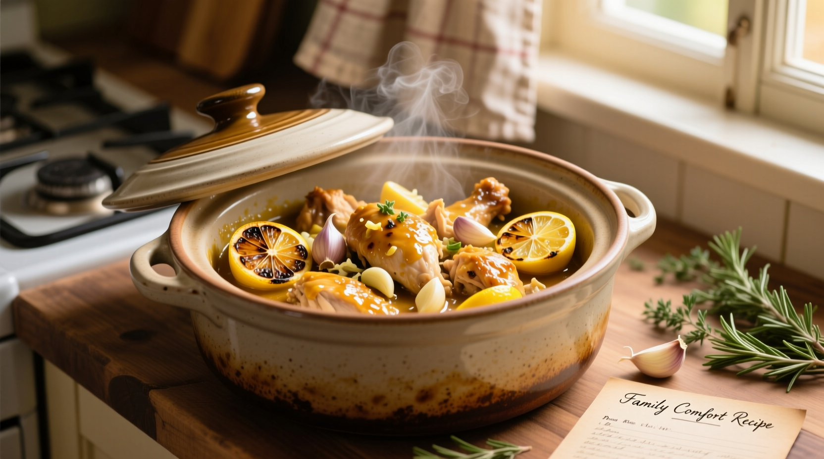 Slow Cooker Chicken Garlic Lemon Recipe: Perfect Every Time