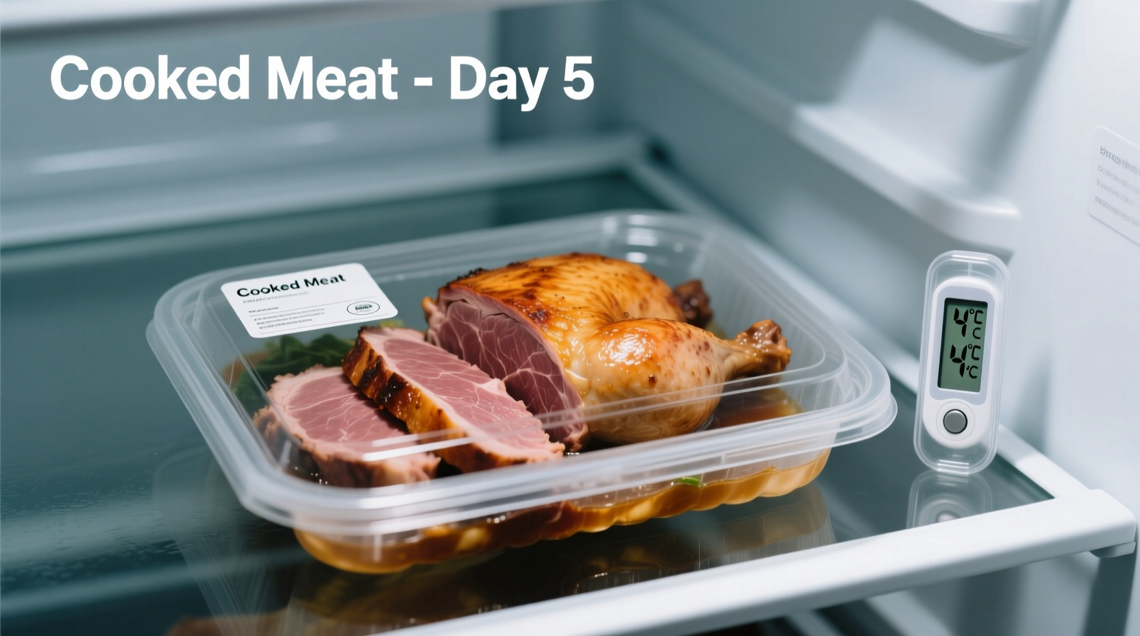 how long is cooked meat good in the refrigerator