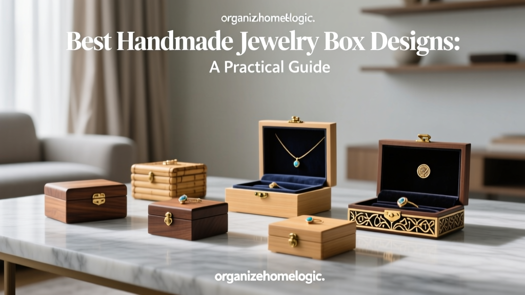 Best Handmade Jewelry Box Designs: A Practical Guide