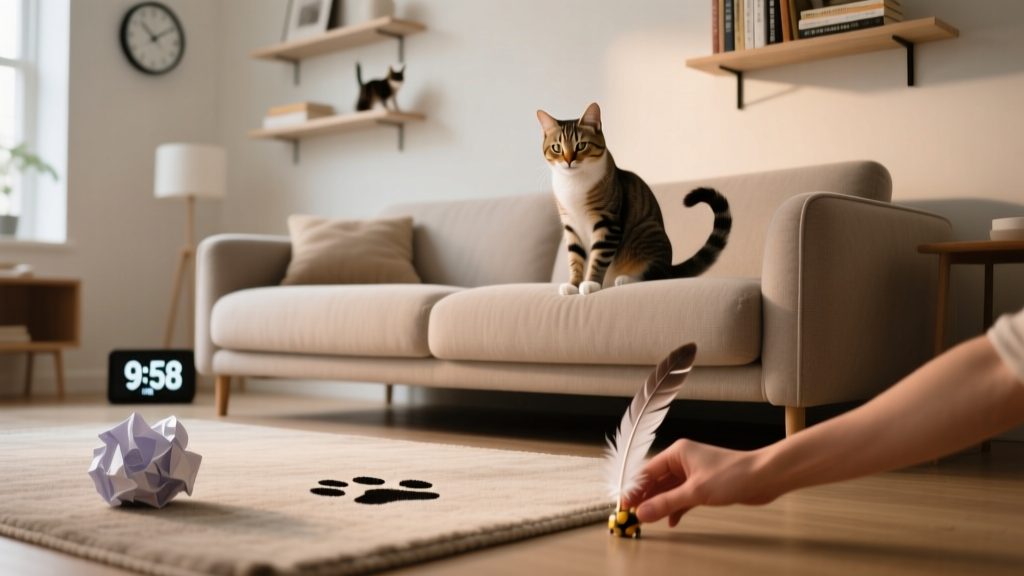 How to Discourage Cat Behavior for Play Without Punishment