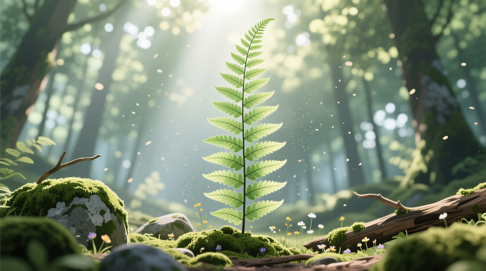 upright fern