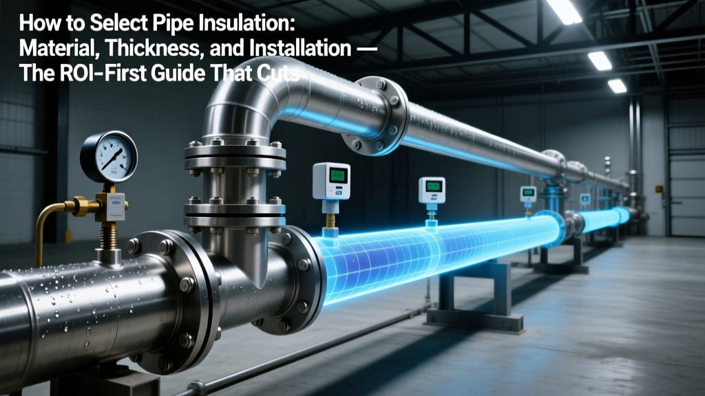 Pipe Insulation Guide: Max ROI, Min Energy Waste