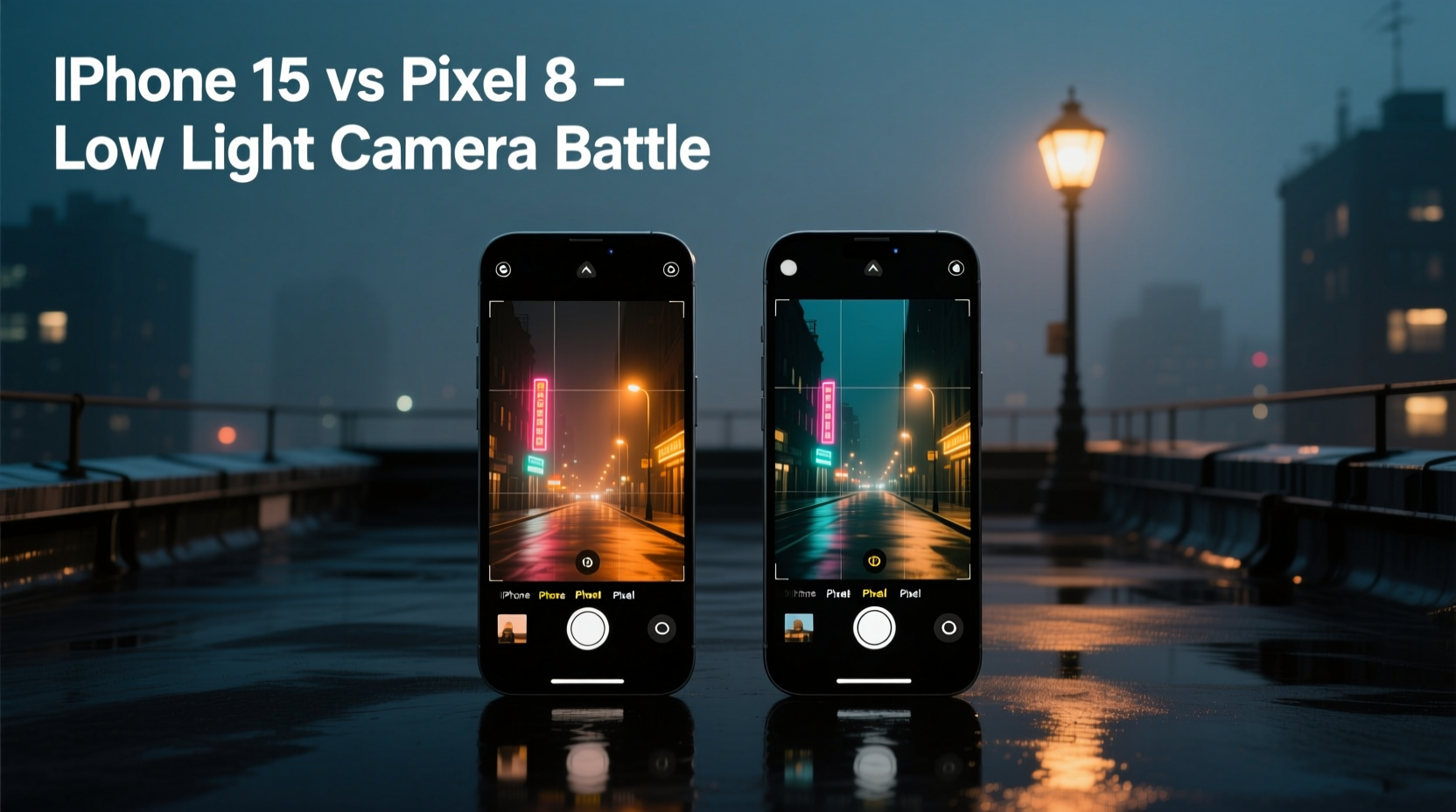 iphone 15 vs pixel 8 camera low light performance compared head to head
