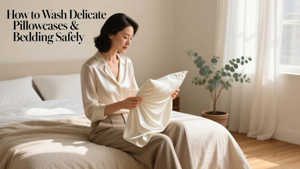 How to Wash Delicate Pillowcases & Bedding Safely