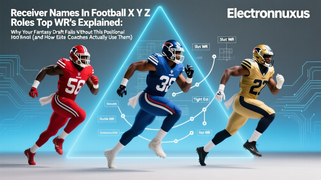Receiver Names In Football X Y Z Roles Top WRs Explained: Why Your Fantasy Draft Fails Without This Positional IQ (and How Elite Coaches Actually Use Them)