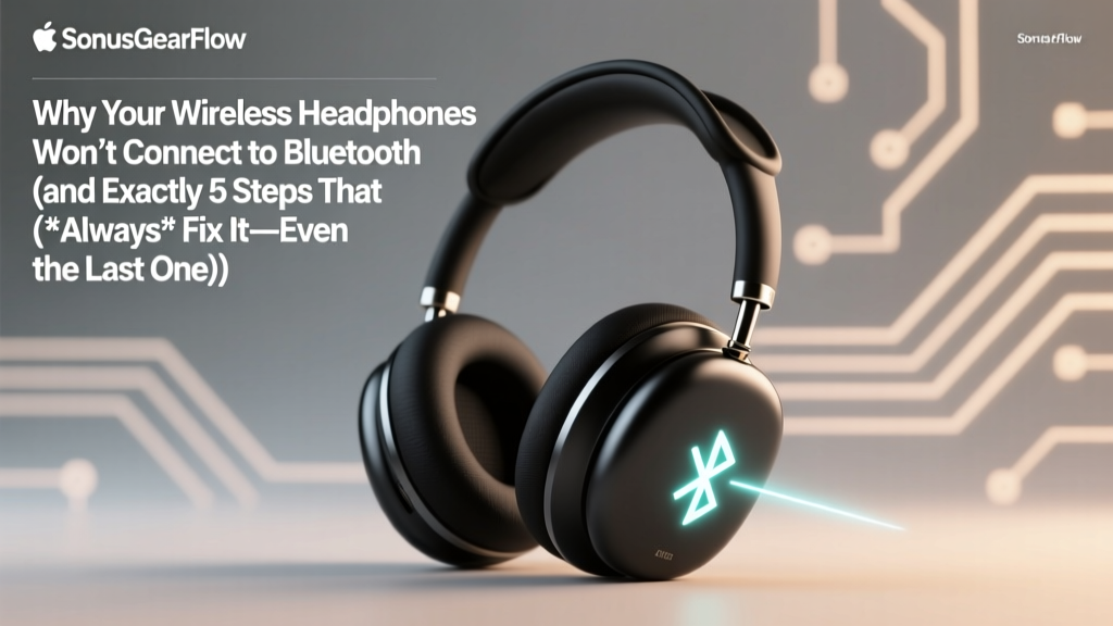 Bluetooth Headphones Not Connecting? 5 Fixes (2026)
