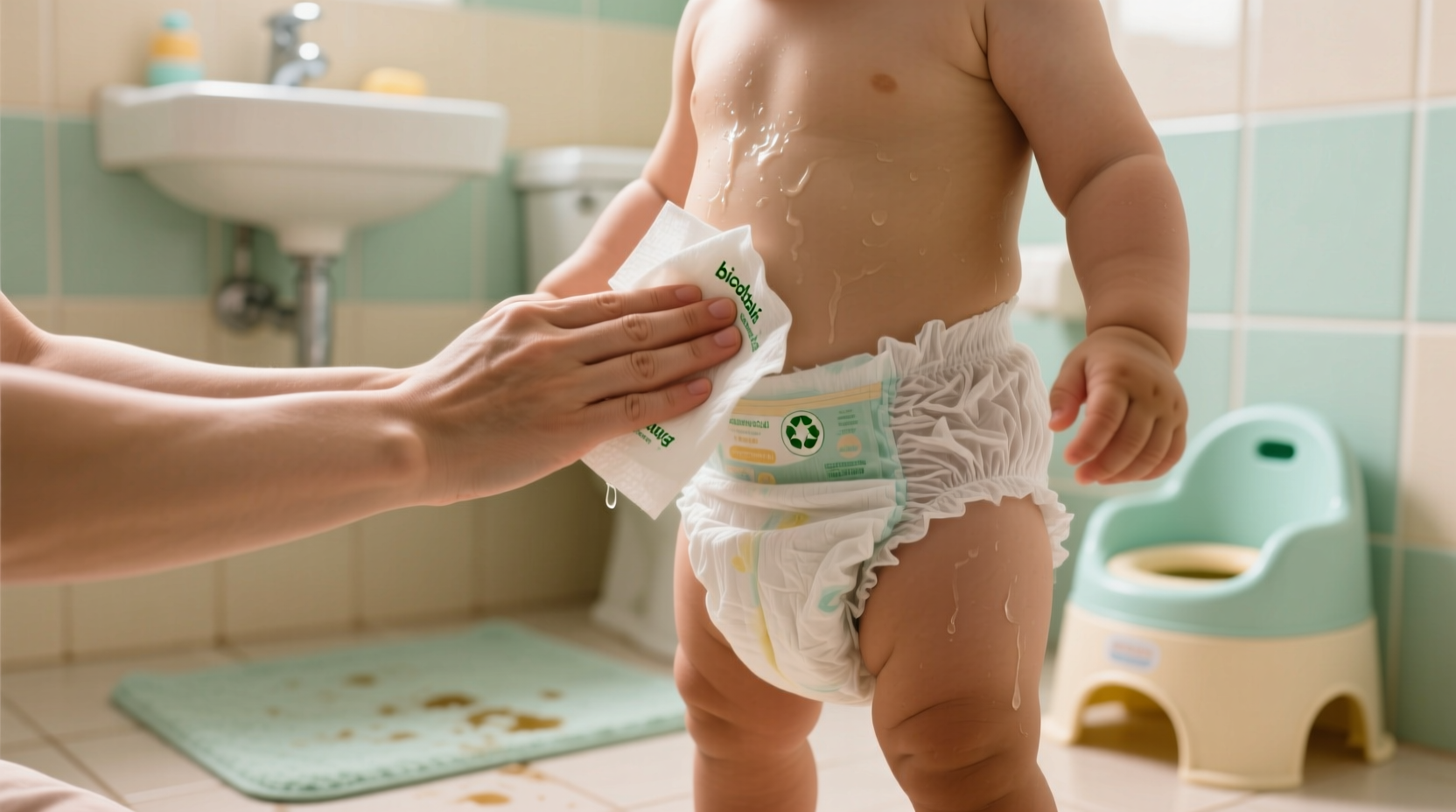this is how you clean up potty training accidents
