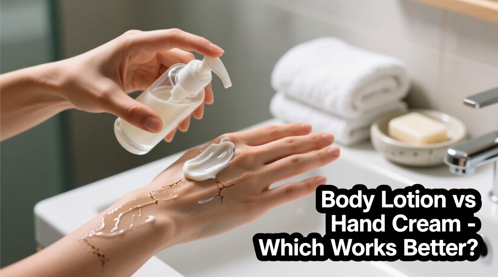 can you use body lotion on your hands or should you stick to hand cream