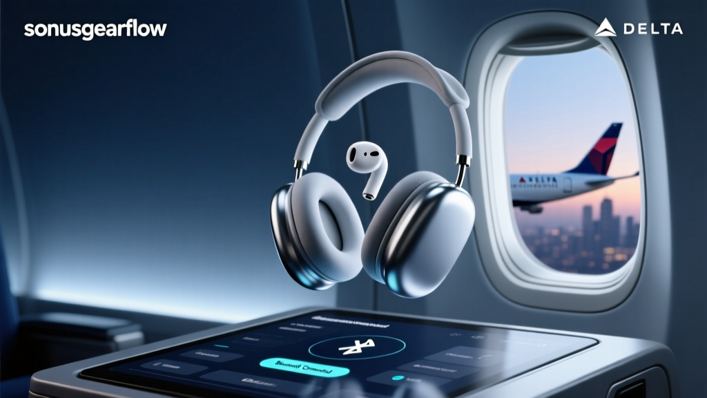 How to Connect Wireless Headphones on Delta Flight
