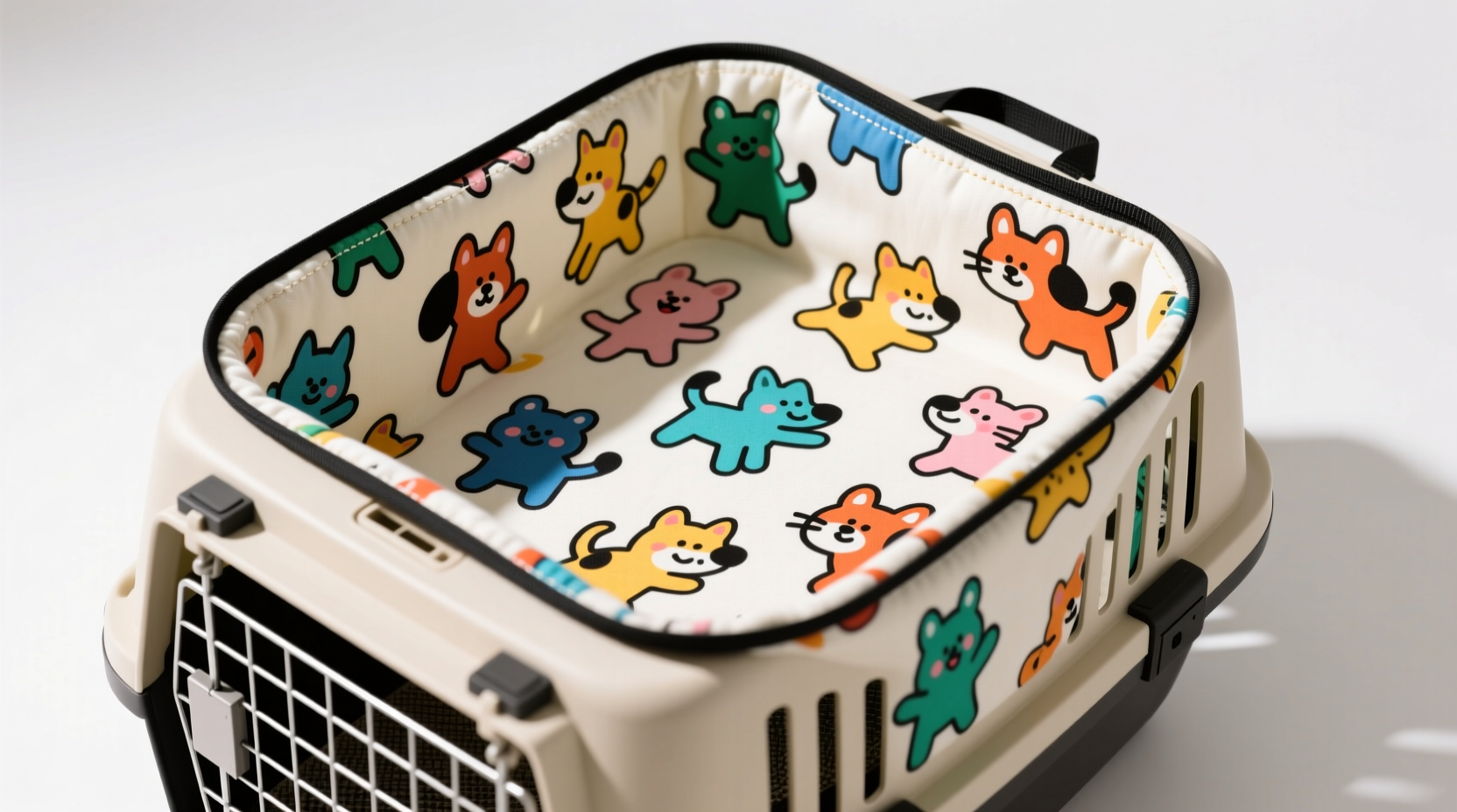 how to clean pet carrier liners without bleeding colors