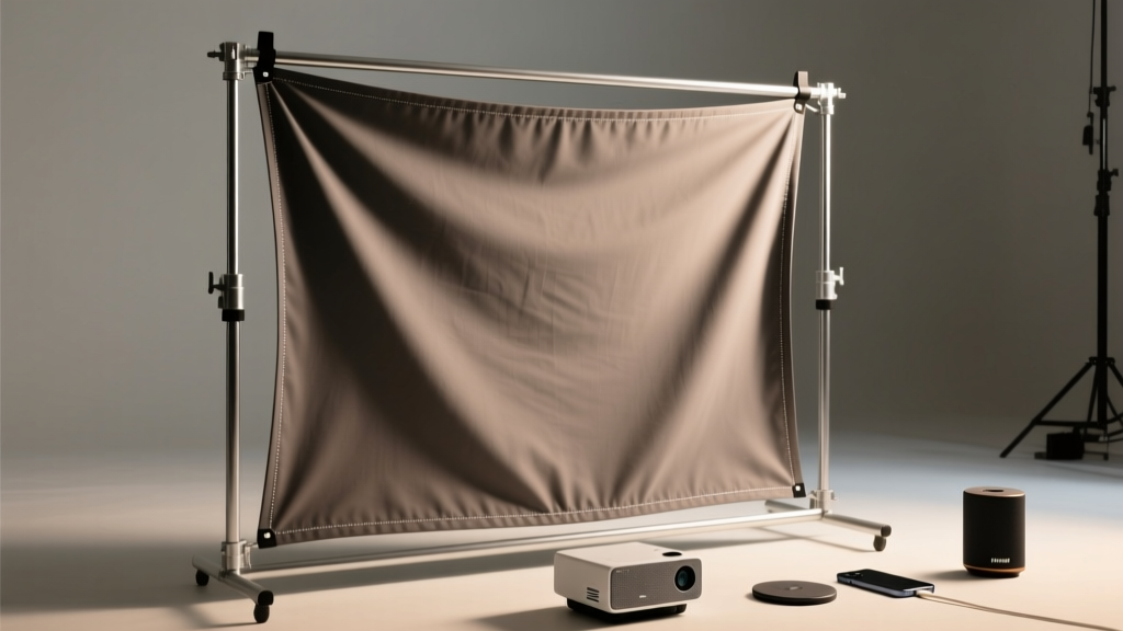 DIY Projector Screen With Blackout Cloth: Build Your Own