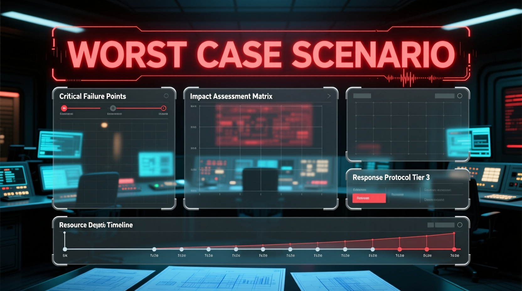 make a master information document for worst case scena