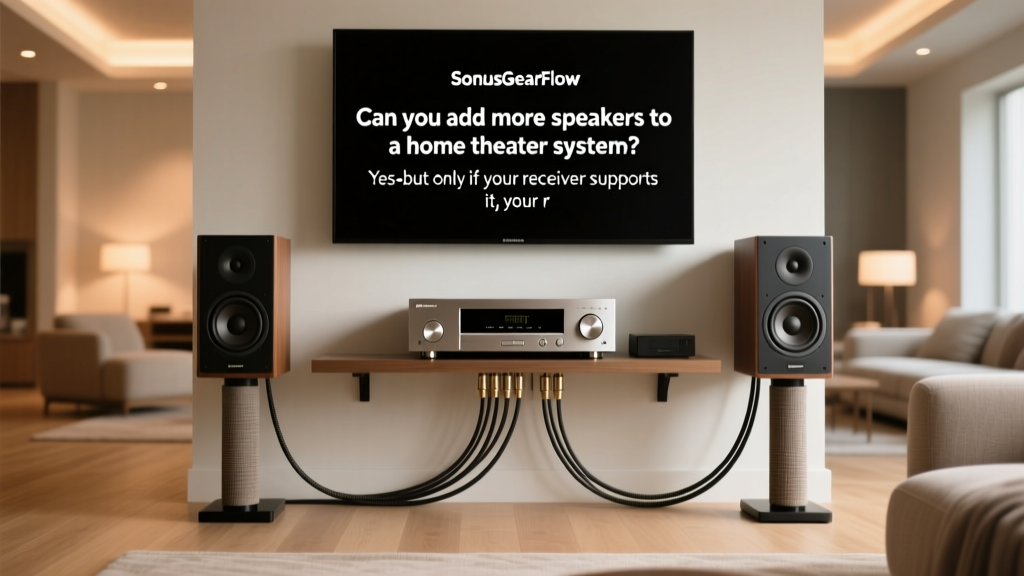 Home Theater Speaker Expansion: What Your Receiver Supports