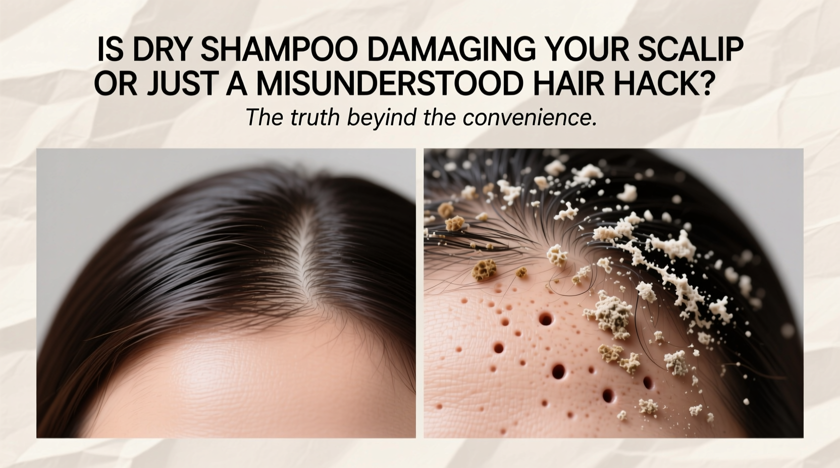 is dry shampoo damaging your scalp or just a misunderstood hair hack