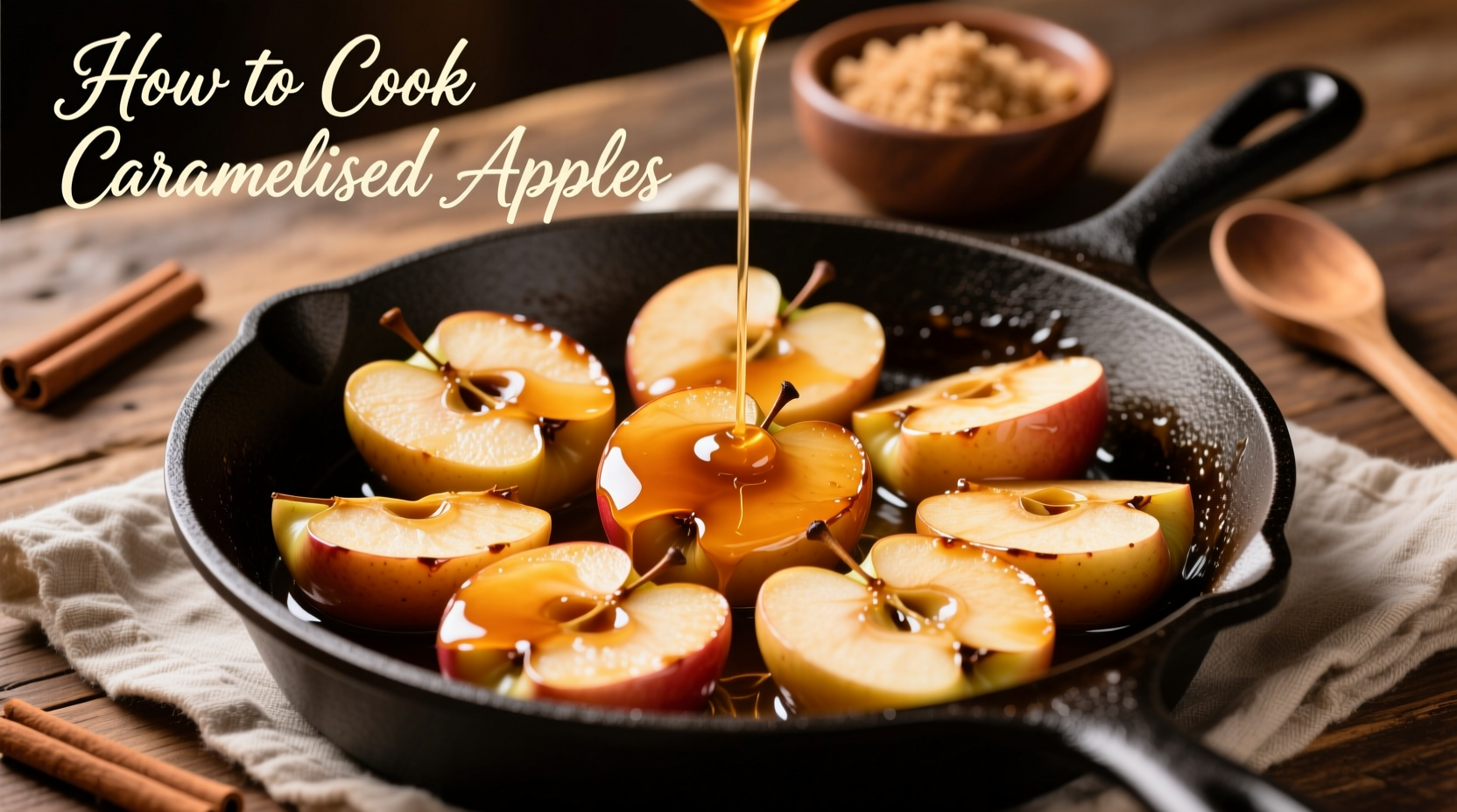 how to cook caramelized apples