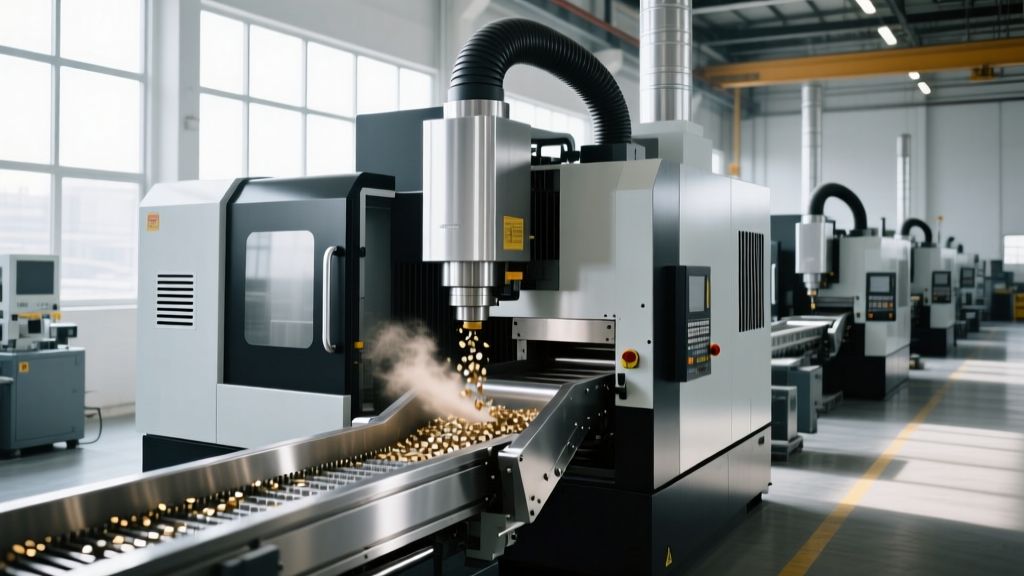 Chip Management & Dust Collection Specs from Top CNC Machine Makers