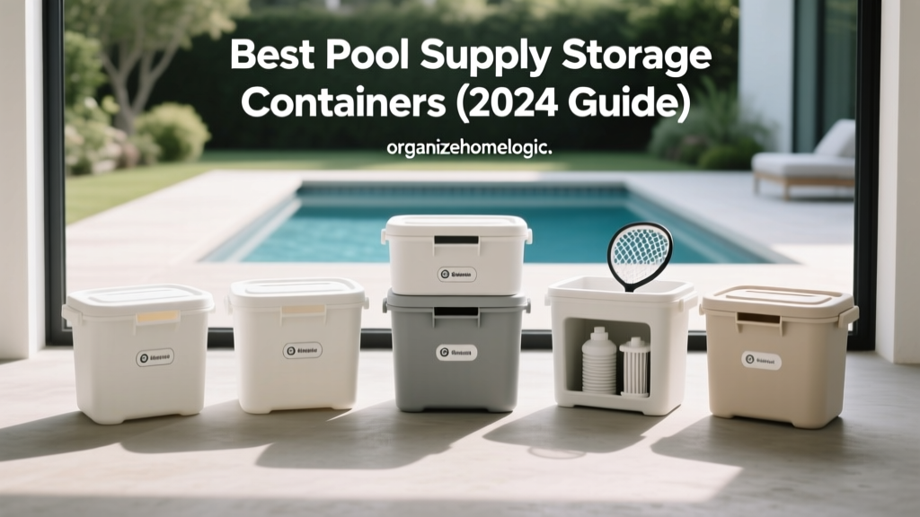 Best Pool Supply Storage Containers (2024 Guide)