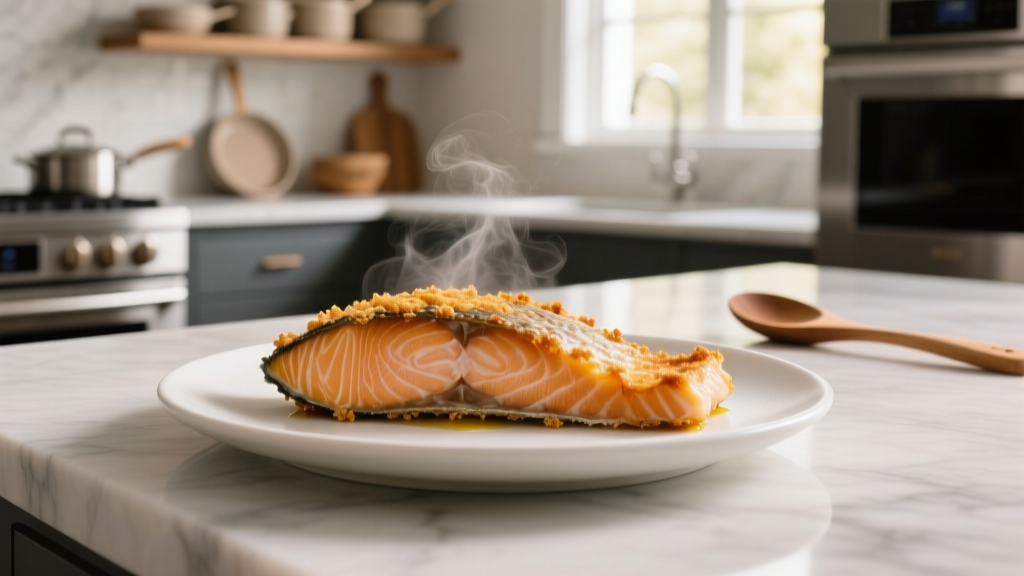 Frozen Salmon in Air Fryer: Crispy, Flaky & Oil-Free