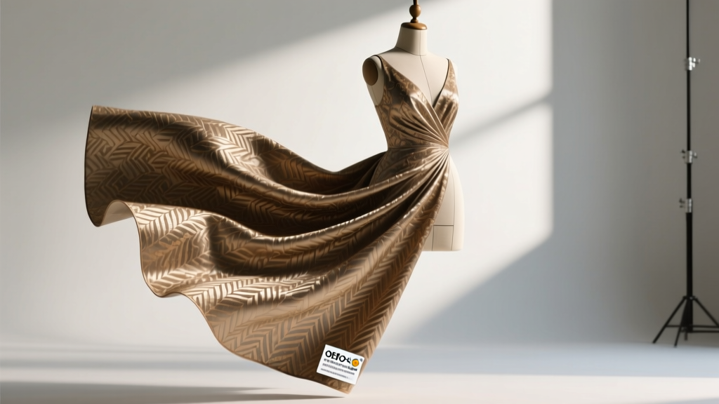 Silk Jacquard Dress: Luxe Structure, Timeless Drape