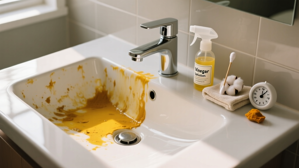 Tested: How to Get Turmeric Out of Bathroom Sink Fast