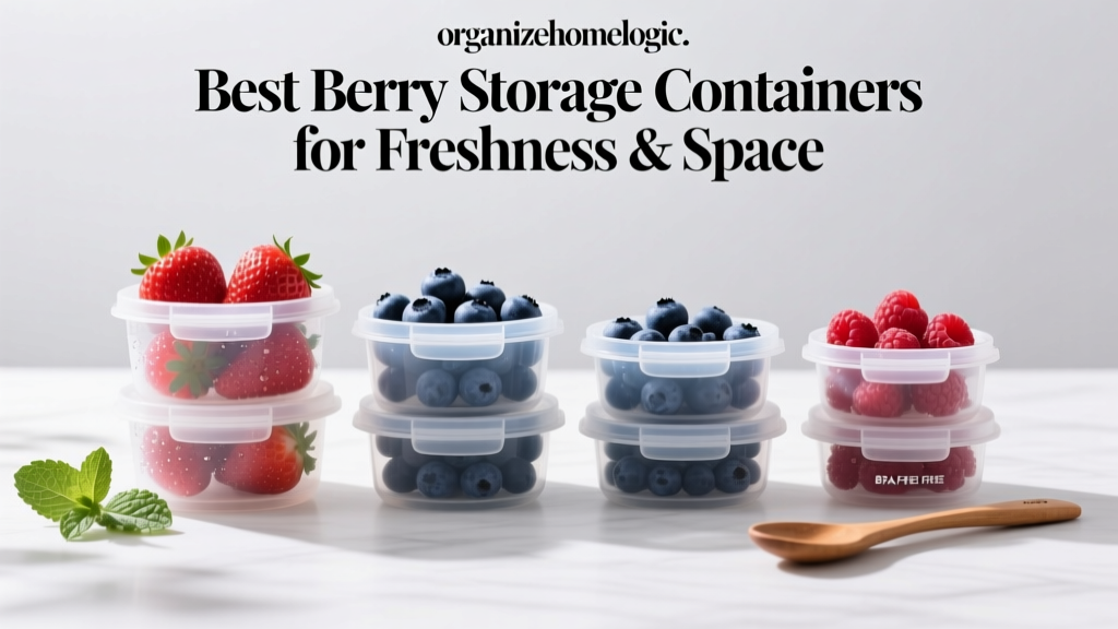 Best Berry Storage Containers for Freshness & Space