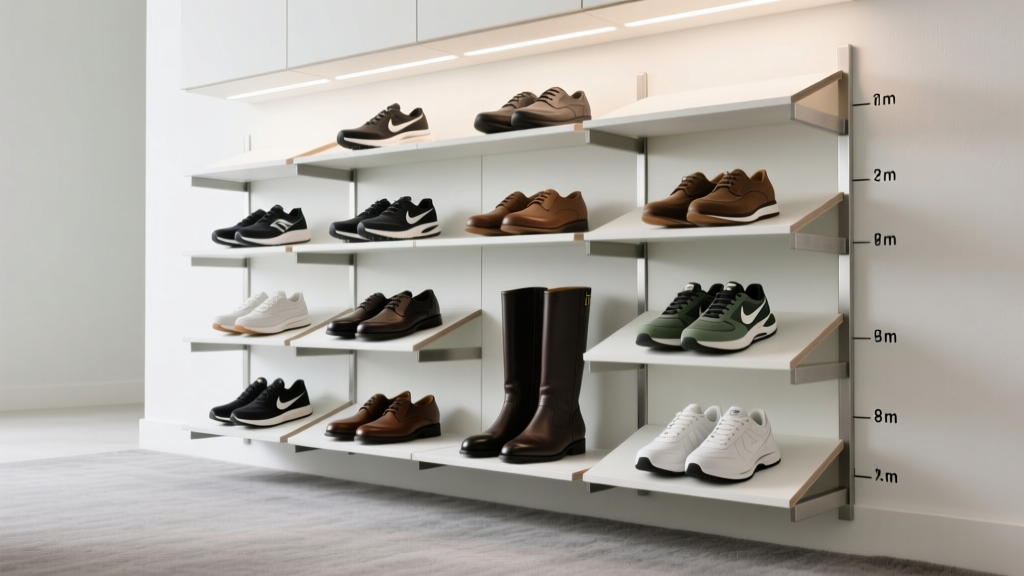 Shoe Rack Depth Calculator: Matching 32 Common Footwear T...