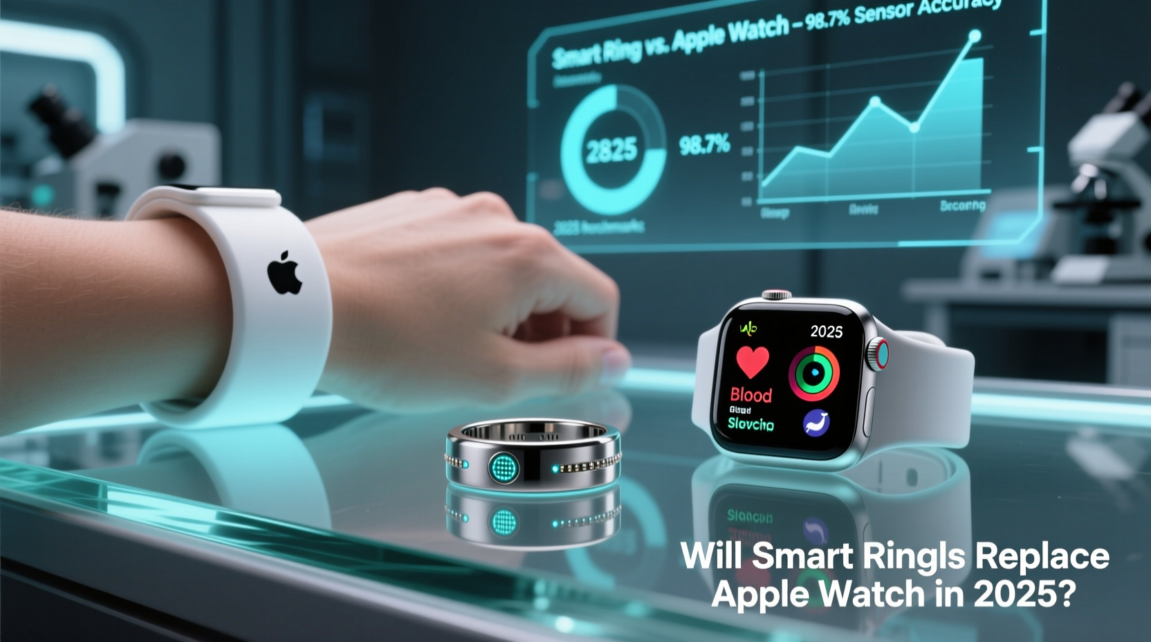 are smart rings accurate enough to replace your apple watch in 2025