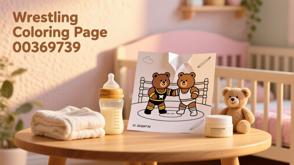 Wrestling Coloring Pages_00369739: Developmental Benefits, Safety Guidelines, and Age-Appropriate Use for Children Ages 2–8