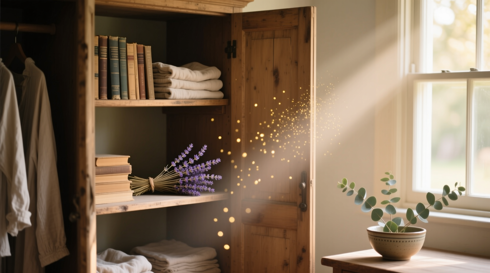 get rid of musty closet smell