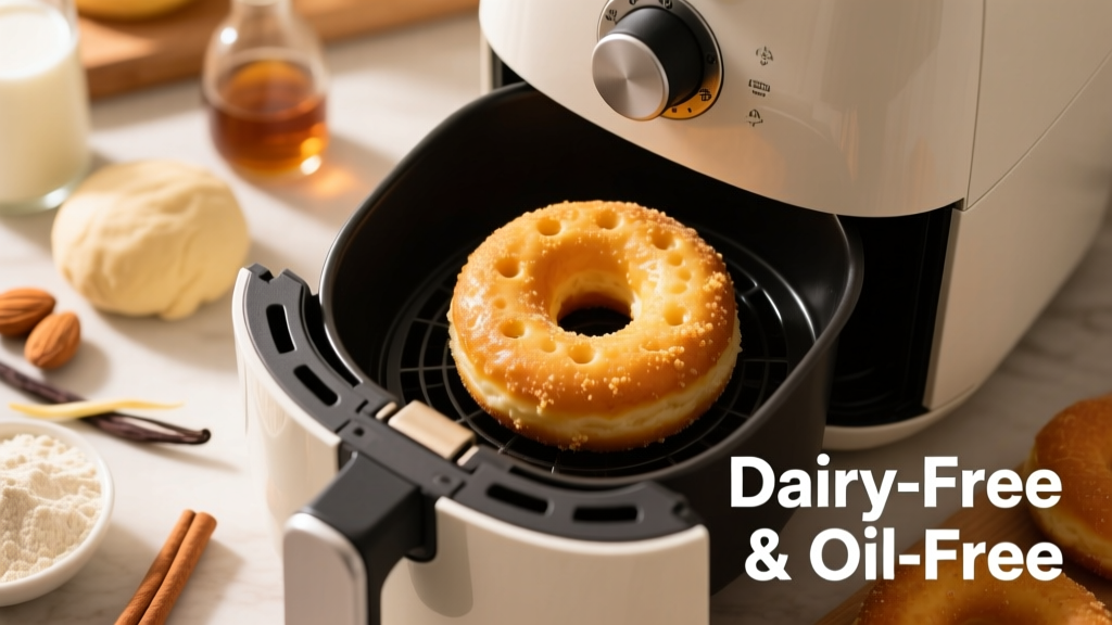 Dairy-Free Air Fryer Donuts: Crispy, Fluffy & Light