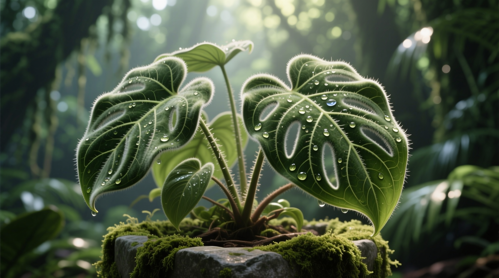 hairy philodendron