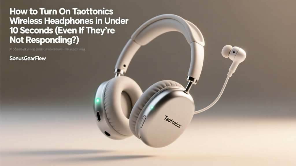 Taotronics Headphones Won’t Turn On? Fix It (2026)